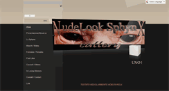 Desktop Screenshot of nudelooksphynx.com